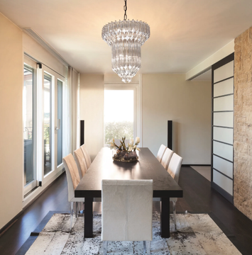 CRISTALLI 7040 - Glass pendant lamp by Patrizia Volpato - view 3